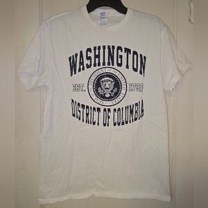 Modern Washington DC big Front Graphic T Shirt